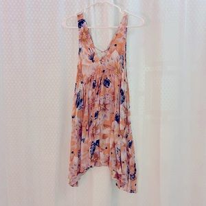 NWOT rip curl floral dress/coverup